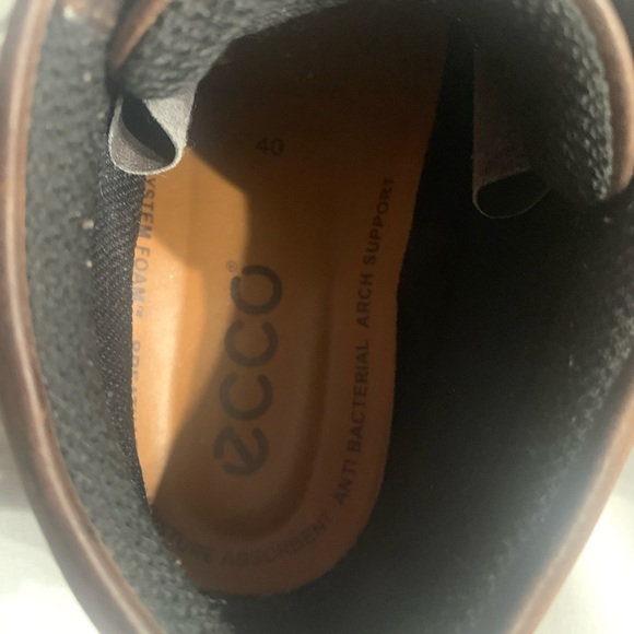 Men’s Ecco Chukka style boot size 40. Brown Gore-Tex water resistant - Picture 7 of 10